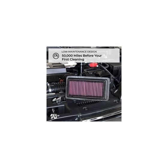 K and N Replacement Air Filter (33-3129)-3