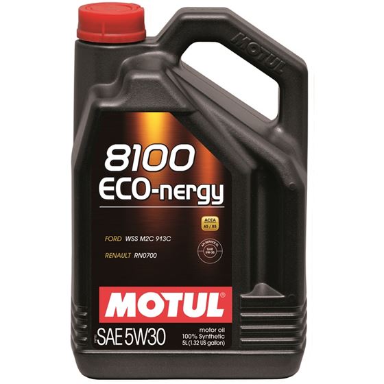 Motul 8100 ECO-NERGY 5W30 5L Synthetic Engine Oil