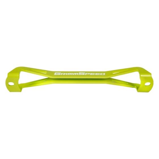 GrimmSpeed LIGHTWEIGHT BATTERY TIEDOWN Neon Greeen