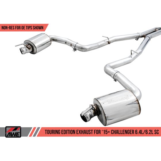 AWE Touring Edition Exhaust for 15+ Challenger-3