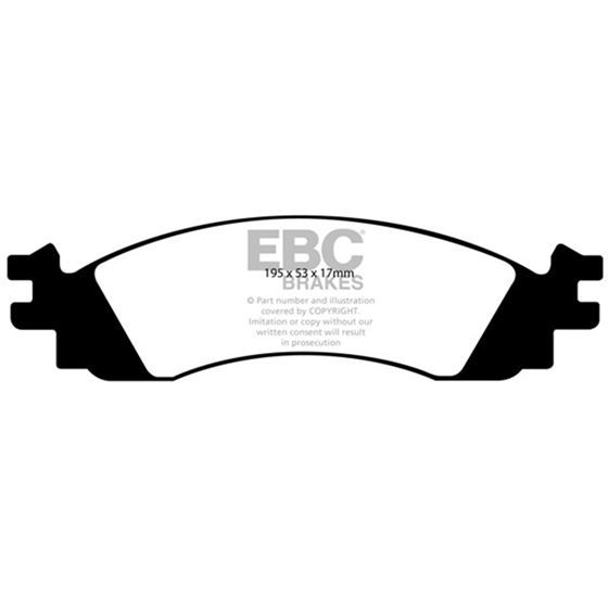 EBC Greenstuff 2000 Series Sport Brake Pads (DP-3