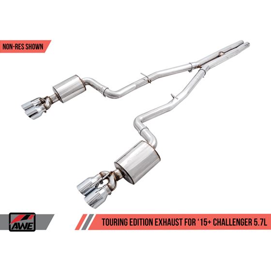 AWE Touring Edition Exhaust for 17+ Challenger-3