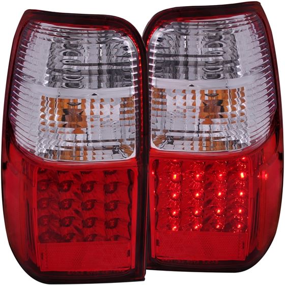 ANZO 2001-2002 Toyota 4 Runner LED Taillights Red/