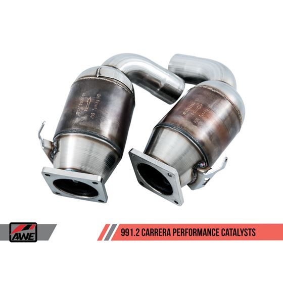 AWE Performance Catalysts for Porsche 991.2 3.0L -