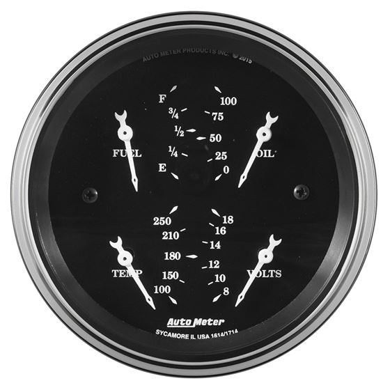 AutoMeter Auto Meter Gauge Dual Fuel and OILP 3 3/