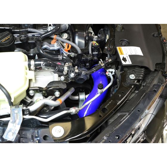 HPS Red Reinforced Silicone Intercooler Hose Kit-3