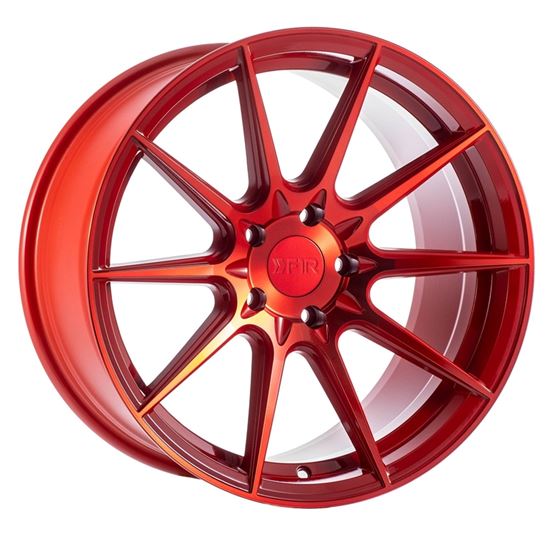 F1R F101 18x8.5 - Candy Red Wheel