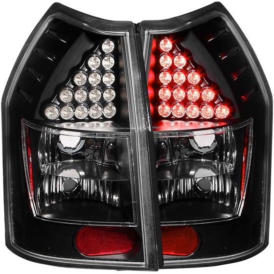 ANZO 2005-2008 Dodge Magnum LED Taillights Black (