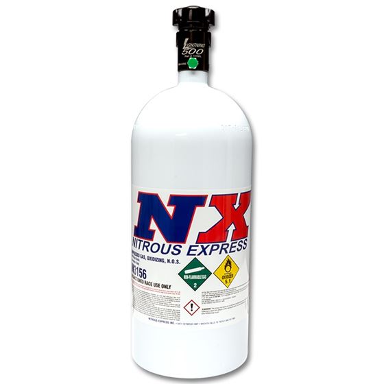 Nitrous Express 10lb Bottle w/Lightning 500 Valve