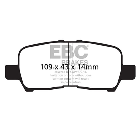 EBC Greenstuff 2000 Series Sport Brake Pads (DP-3