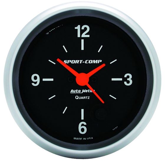 AutoMeter 2-5/8in 12 Hour Analog Clock Gauge(3585)