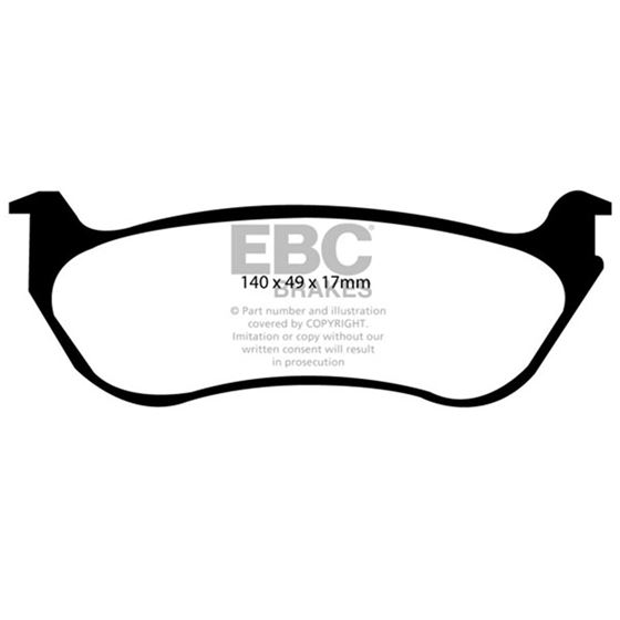 EBC Greenstuff 2000 Series Sport Brake Pads (DP-3