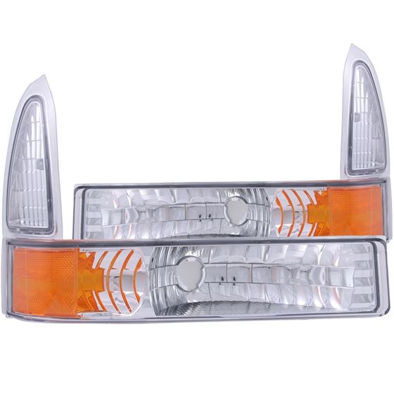 ANZO 2000-2004 Ford Excursion Euro Parking Lights