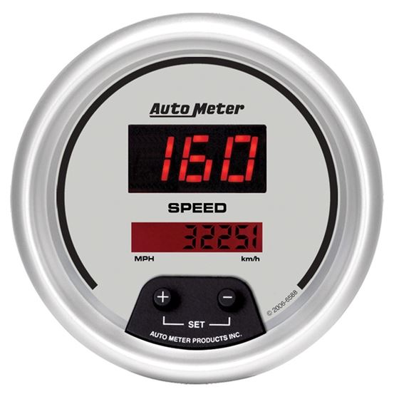 AutoMeter Ultra-Lite 3 3/8in 160 MPH Digital Speed