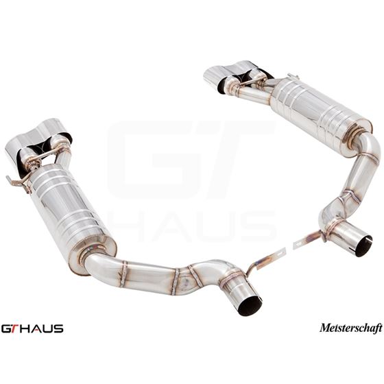 GTHAUS GT Racing Exhaust- Stainless- ME0721217-3