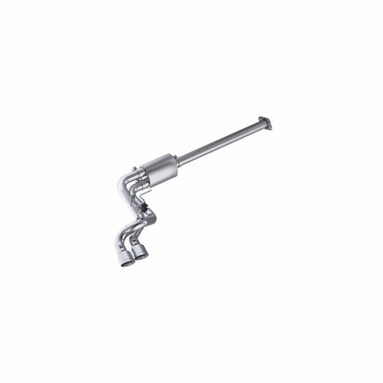 MBRP 3in. Cat Back Pre-Axle Dual Outlet AL (S5261A