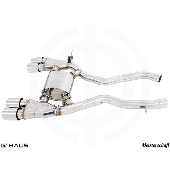 GTHAUS GT Racing Exhaust- Stainless- BM3211205-3