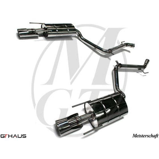 GTHAUS GT Racing Exhaust- Stainless- ME1011231