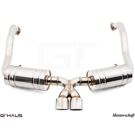 GTHAUS GT Racing Exhaust- Stainless- PO0111202-3