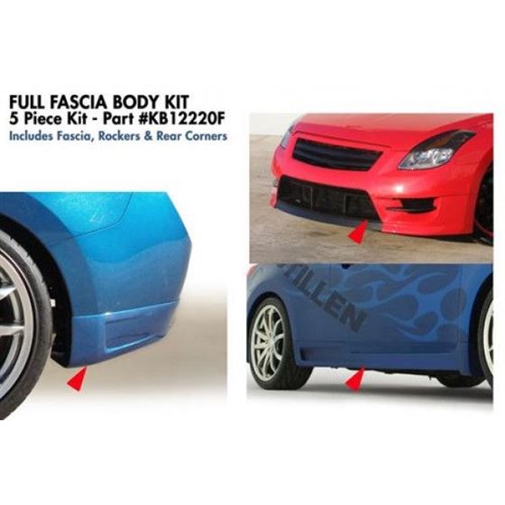 Stillen 5-Piece Body Kit for 2008-2009 Nissan Alti