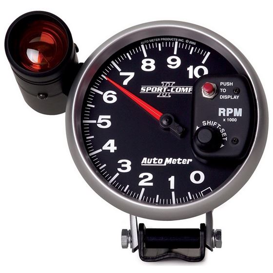 AutoMeter Sport-Comp II 5 inch 0-10000 RPM Pedesta