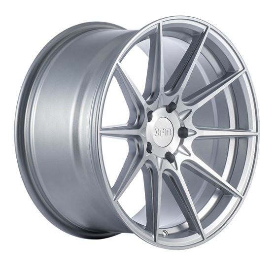 F1R F101 20x10 - Machine Silver Wheel-3