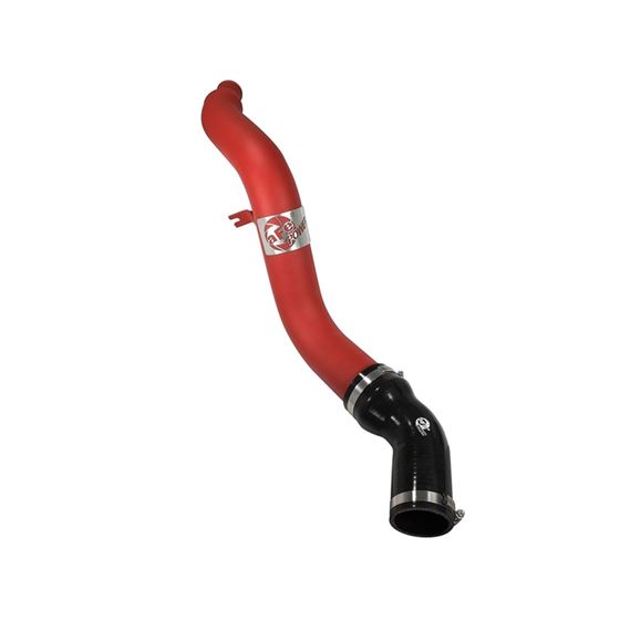 aFe BladeRunner 3 IN Aluminum Hot Charge Pipe Red