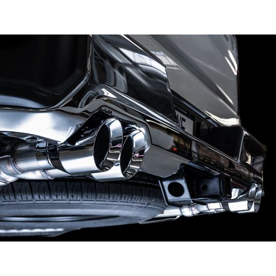 AWE Catback Split Rear Exit Exhaust for 4th Gen Si