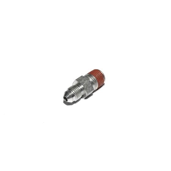 ZEX 4AN Male to 1/4 NPT Male Straight Fitting w/ F