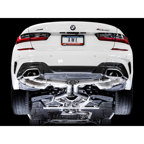 AWE Track Edition Exhaust for G2X M340i / M440i -