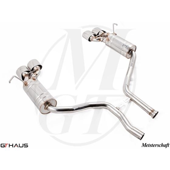 GTHAUS GT Racing Exhaust- Stainless- ME0241218