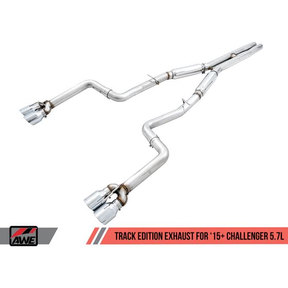 AWE Track Edition Exhaust for 17+ Challenger 5.-3