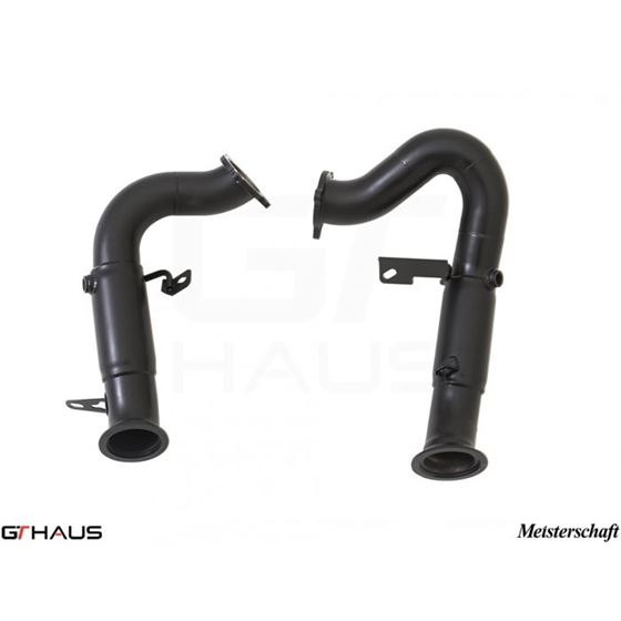 GTHAUS Down Front Pipe (Catless)- Stainless- PO101