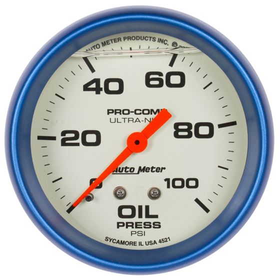 AutoMeter Ultra-Nite 2-5/8in  Liquid Filled Mechan