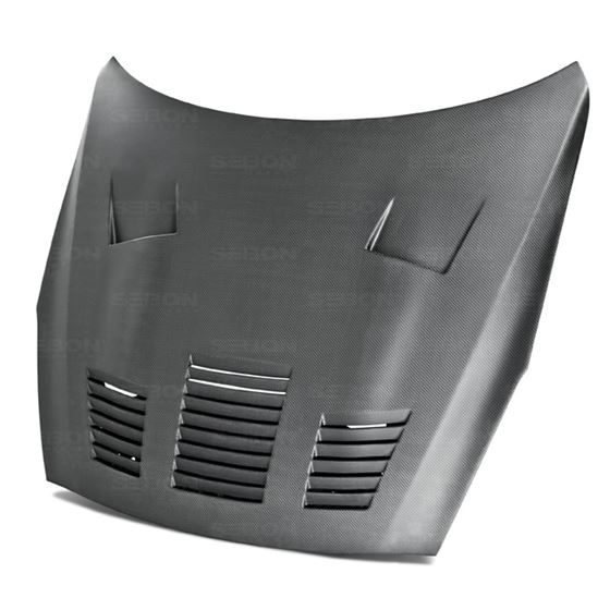 GT-style DRY CARBON hood for 2009-2015 Nissan GTR