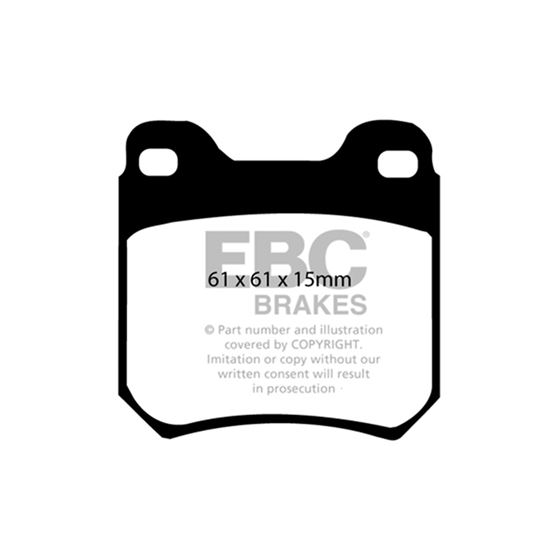 EBC Greenstuff 2000 Series Sport Brake Pads (DP-3