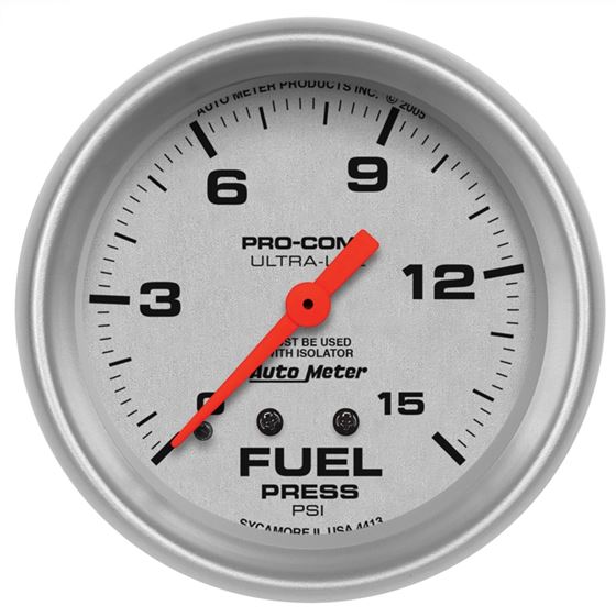 AutoMeter Fuel Pressure Gauge(4413)