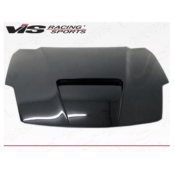 VIS Racing Viper Style Black Carbon Fiber Hood