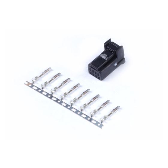 Haltech Plug and Pins Only 8 Pin TYCO Black (HT-03