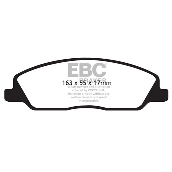 EBC Greenstuff 2000 Series Sport Brake Pads (DP-3