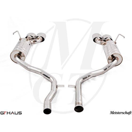 GTHAUS GT Racing Exhaust- Stainless- ME0241218-3