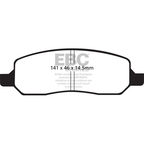 EBC Greenstuff 2000 Series Sport Brake Pads (DP-3