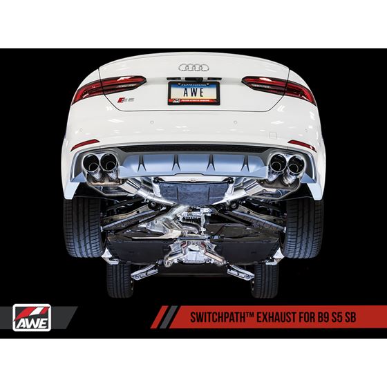 AWE SwitchPath Exhaust for Audi B9 S5 Sportback-3