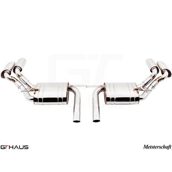 GTHAUS GT Racing Exhaust- Stainless- BM2411203