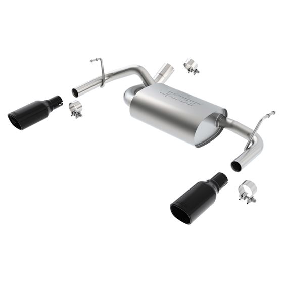 Borla Axle-Back Exhaust System - Touring (11834BC)