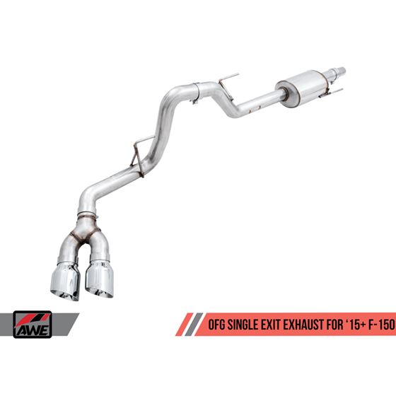 AWE 0FG Single Exit Exhaust for '15-'20 F-
