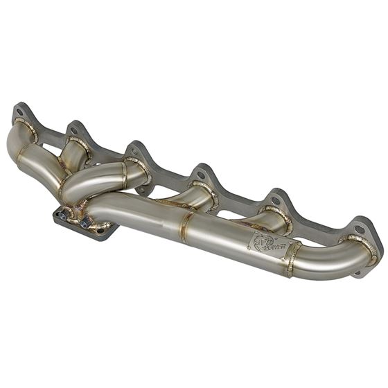 aFe Twisted Steel 304 Stainless Steel Header w/ T3