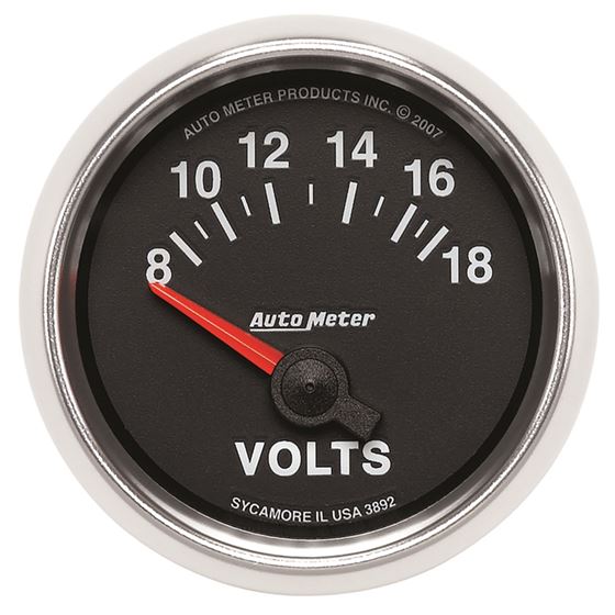 AutoMeter GS 52mm 8-18 Volts Short Sweep Electroni