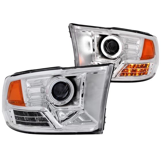 ANZO 2009-2016 Dodge Ram 1500 Projector Headlights