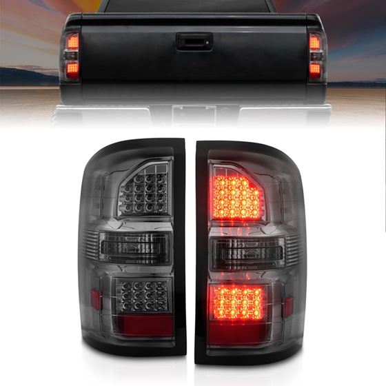 Anzo LED Tail Light Assembly for 2014-2018 GMC Sie
